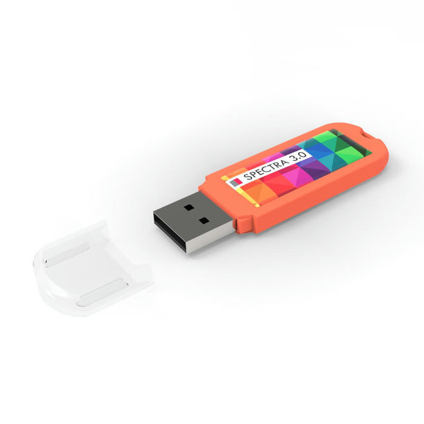 USB Stick Spectra 3.0 India Orange, 16 GB Premium