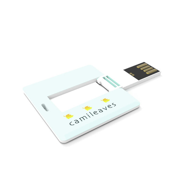 USB Stick Square Card, 2 GB Basic