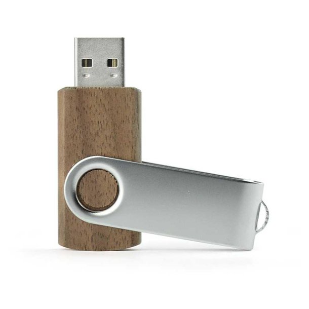 USB Stick TWISTER WALNUT 8 GB 