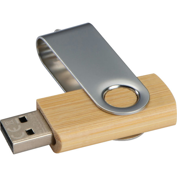 USB Stick Twist mit Holzkörper mittel 8GB