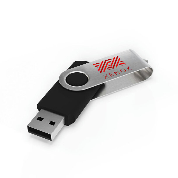 USB Stick Twister Black, 2 GB Basic