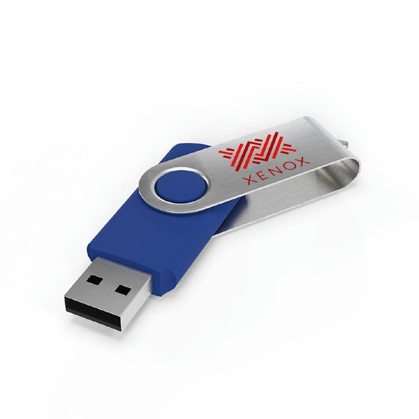 USB Stick Twister Blue, 2 GB Basic