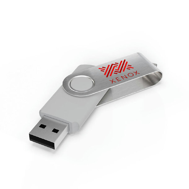 USB Stick Twister White, 2 GB Basic