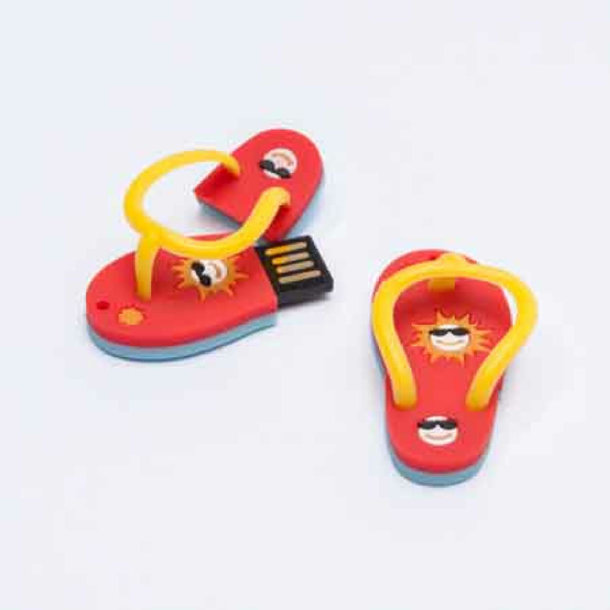 USB-Stick Zehensandalen