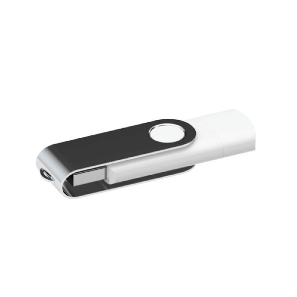 USB-Stick aus Kunststoff und Metall Twister-otg-type-c