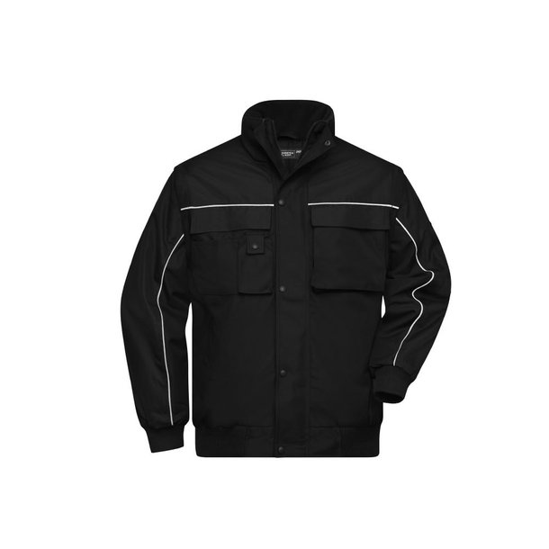 Workwear Jacket-Robuste, wattierte Jacke mit abnehmbaren Ärmeln