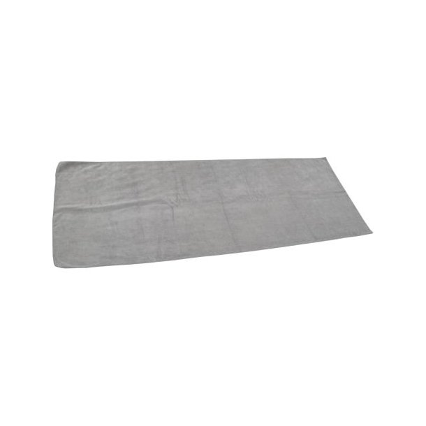 Yoga-Sporthandtuch (Mikrofaser-Frottee 300 g/m²) 65x175cm grau, 