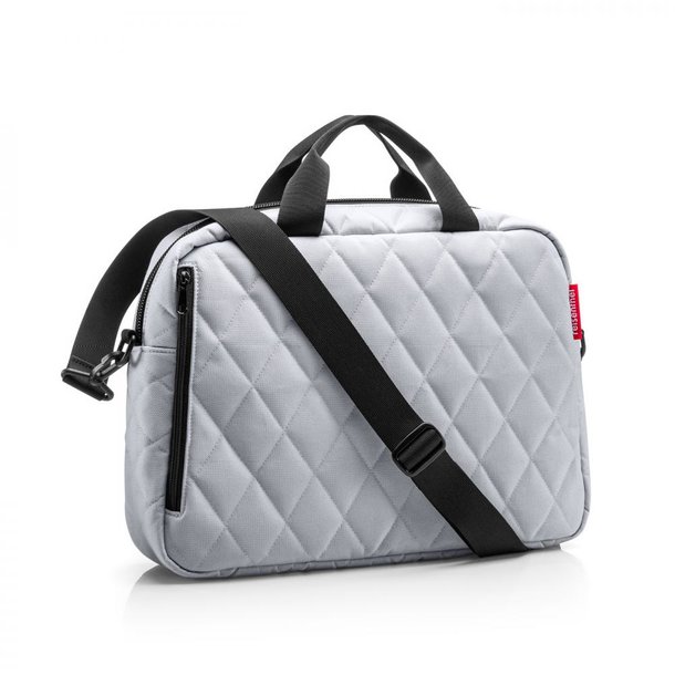 notebook bag rhombus light grey