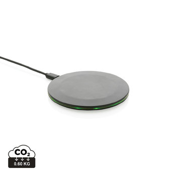 15W-Wireless-Fast-Charger aus recyceltem RCS-Kunststoff