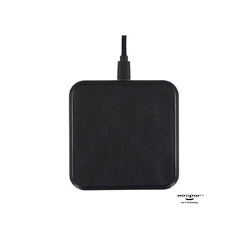 2259 | Xoopar Iné Wireless Fast Charger - Recycled Leather 15W