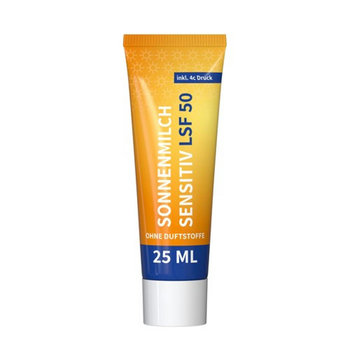 25 ml Tube - Sonnenmilch LSF 50 (sensitiv) - FullbodyPrint