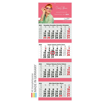 4-Monats-Kalender Quadro 4 Post Bestseller