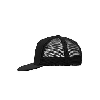 5 Panel Flat Peak Cap-5 Panel Mesh Cap mit flachem Schild