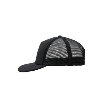 5 Panel Flat Peak Cap-5 Panel Mesh Cap mit flachem Schild