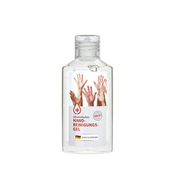 50 ml Flasche - Handreinigungsgel (alk.) - Body Label