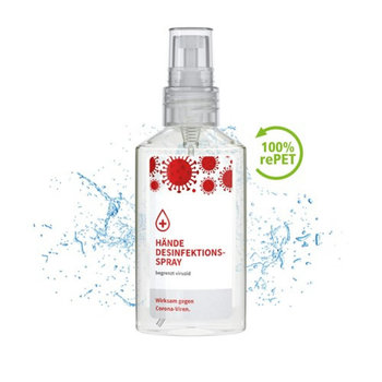 50 ml Spray - Hände-Desinfektionsspray (DIN EN 1500) - Body Label