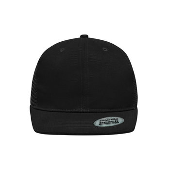 6 Panel Flat Peak Cap-6 Panel Mesh Cap mit flachem Schild