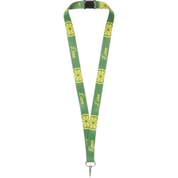 Addie vollfarbig bedrucktes Lanyard - zweiseitig