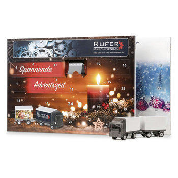 Adventskalender "LKW mit Anhänger", Standardmotiv