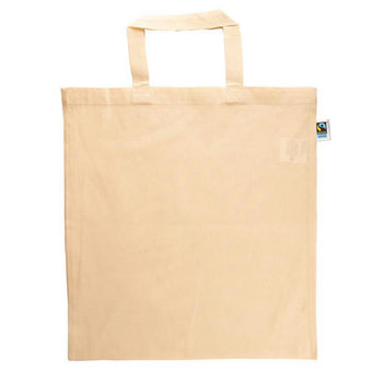 Fairtrade Cotton Bag Short Handles