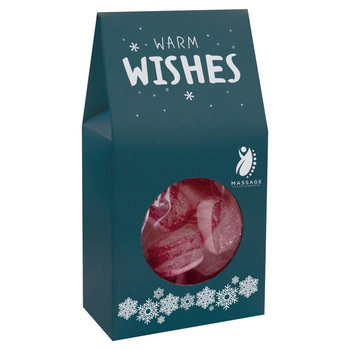 Beutelschachtel mit Bonbons,   60 g, Inhalt: Glühwein Bonbons (ohne Alkohol)