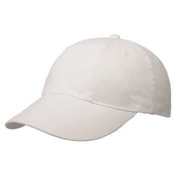 Brushed 6 Panel Cap, Turned Top