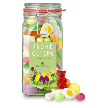 Bügelglas Frohe Ostern