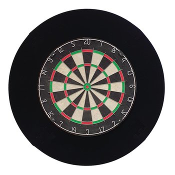 Catchring 4-tlg. schwarz für Dartboard mit Logo