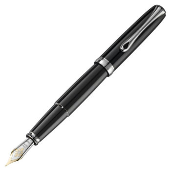 DIPLOMAT EXCELLENCE A2 Lack Schwarz Chrom 14Karat Füllfederhalter 