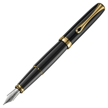 DIPLOMAT EXCELLENCE A2 Lack Schwarz-Gold Füllfederhalter