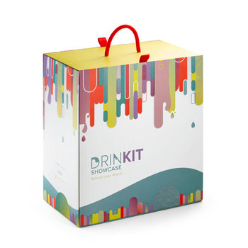 DRINKIT SHOWCASE. Muster-Set bedruckte Drinkware