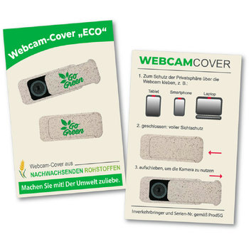 Eco Webcam-Cover Weizenstroh