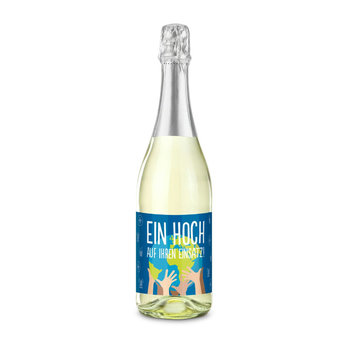 Ein Hoch auf Ihren Einsatz - Sparkling wine Cuvée - Bottle clear, 0.75 l