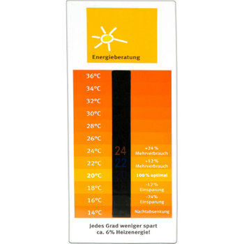 Energiespar-Thermometer