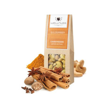 Ofengeröstete Cashewkerne mit Curry