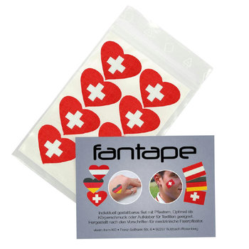 Fantape "Herz" 8er-Set