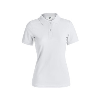 Frauen Weiß Polo-Shirt "keya" WPS180