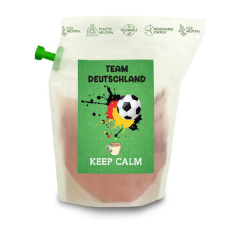 Geschenkartikel / Präsentartikel: Fußball-EM Team Deutschland Keep Calm, Tee im Brühbeutel