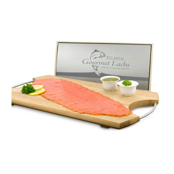 Geschenkartikel / Präsentartikel: Lachs-Geschenk: Gourmet