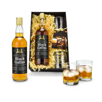 Geschenkset / Präsenteset: Black Gallus Whisky