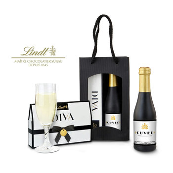 Geschenkset / Präsenteset: DIVA & Piccolo - in eleganter Tüte