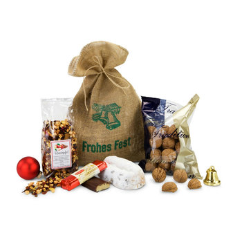 Geschenkset / Präsenteset: Gefüllter Weihnachtssack