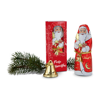 Geschenkset / Präsenteset: Lindt-Santa Frohe Weihnachten