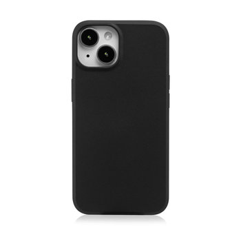 Handy Hülle iPhone™ 15 Black Series Soft Case TPU Silikon mit Mikrofaser Innenseite matt schwarz