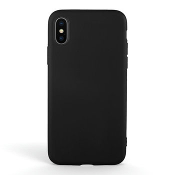 Handy Hülle iPhone™ X Monkey Soft Slim Case TPU Silikon matt schwarz