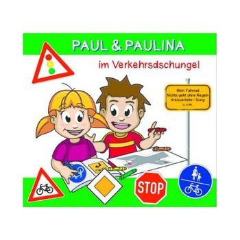 Hörspiel-CD  „PAUL&PAULINA im Verkehrsdschungel"