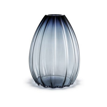 Holmegaard 2Lips Vase blau 45cm