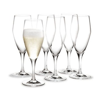 Holmegaard Perfection Champagnerglas 6er Set 23cl