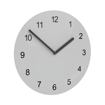 Horae Wall Clock Premium Round 240 mm, Black Clock Hands