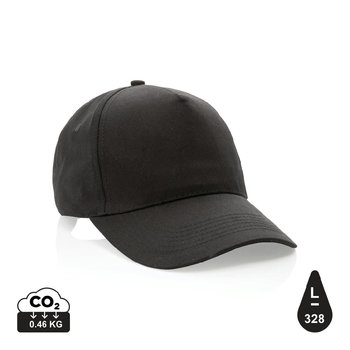 Impact 5 Panel Kappe aus 190gr rCotton mit AWARE™ Tracer